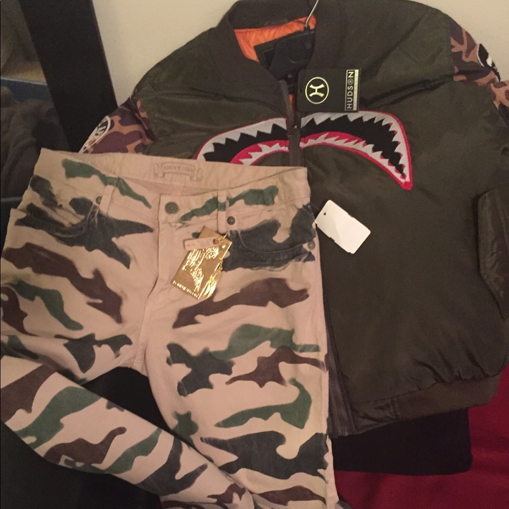 Men’s Robins Jeans size 34 and Hudson jacket